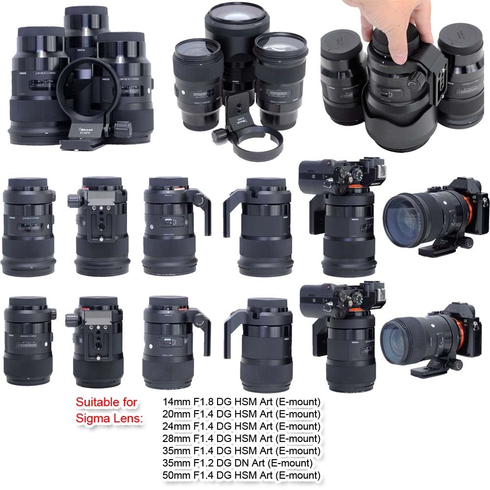 Tripod Mount Tripod Mount Lens Support Lens Bracket Tripod Compatible with Tamron Di III RXD Di III RXD Di III VXD A056 ARCA Ball Head Clamp