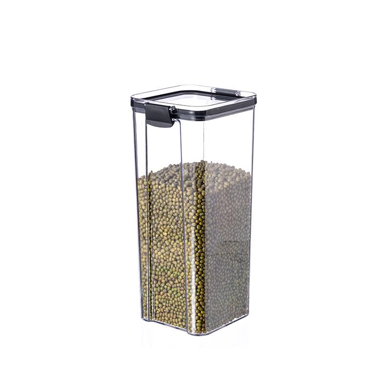 Dopamine Snacks Transparent Storage Jar for Candy, Grains, Tea, Candied Peel, Sugar, and Coffee Beans