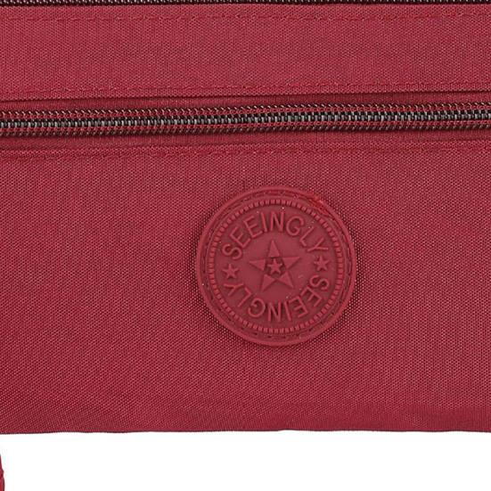 Coin Purse Smooth Zipper Multiple Compartments Small Wallet Minimalist Design Keys Cards Mobile Phone Pouch