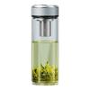 WANXIANG Single-Layer Borosilicate Glass Tea Infuser Bottle with Handle