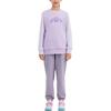500 Series Warm Loose Simple Skin-Friendly Sweatpants Smoky Purple Teen