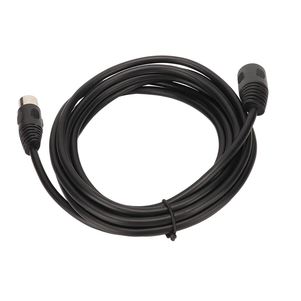 4pinový DIN konektorový kabel 9,8ft 4pinový DIN samec na samici konektorový kabelový adaptér pro auto AV