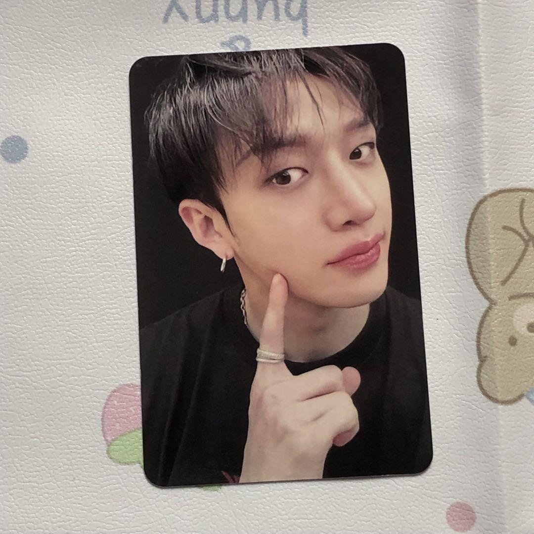 

[USED] StrayKids Bang Chan CHKCHK BOOM ATE Sanok Trading Card
