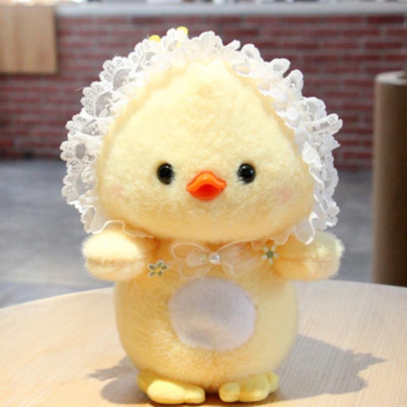 

New Cute Little Yellow Duck Plush Toy Doll Crown Duck Doll 8 Inch Grabbing Doll Children s Birthday Gift 25cm 8-inch Grabbing Machine Doll