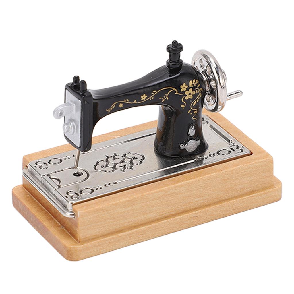 ature Sewing Machine Vintage   Lifelike 1Celsius12   Sewing Machine Model for Decoration