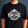 Vintage 60 Years Graphic T-Shirt, Limited Edition Aged To Perfection Gift Tee