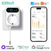 Tuya Wifi Digital Thermostat Socket 16A Precision Plug Remote Temperature Controller Timer Switch Cooling Heating 3M NTC Sensor