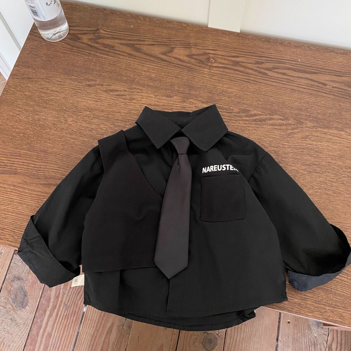 

Красивая детская рубашка Весенняя и осенняя одежда Детская одежда Персонализированная рубашка в стиле пэчворк для мальчиков Детский топ с длинными рукавами 130