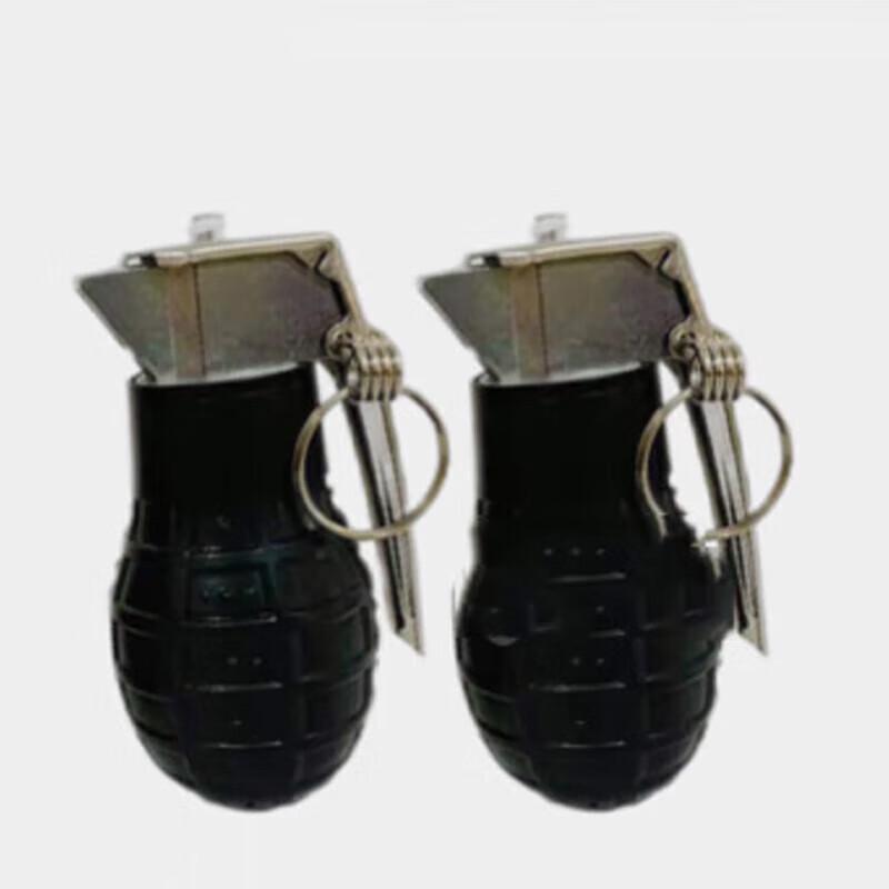Simulated Sound & Light Rubber Training Grenade