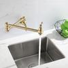 Brass In-wall Black Kitchen Sink Faucet Single Cold 360 Degree Rotating Folding Faucet Balcony Laundry Pool Extended Faucet