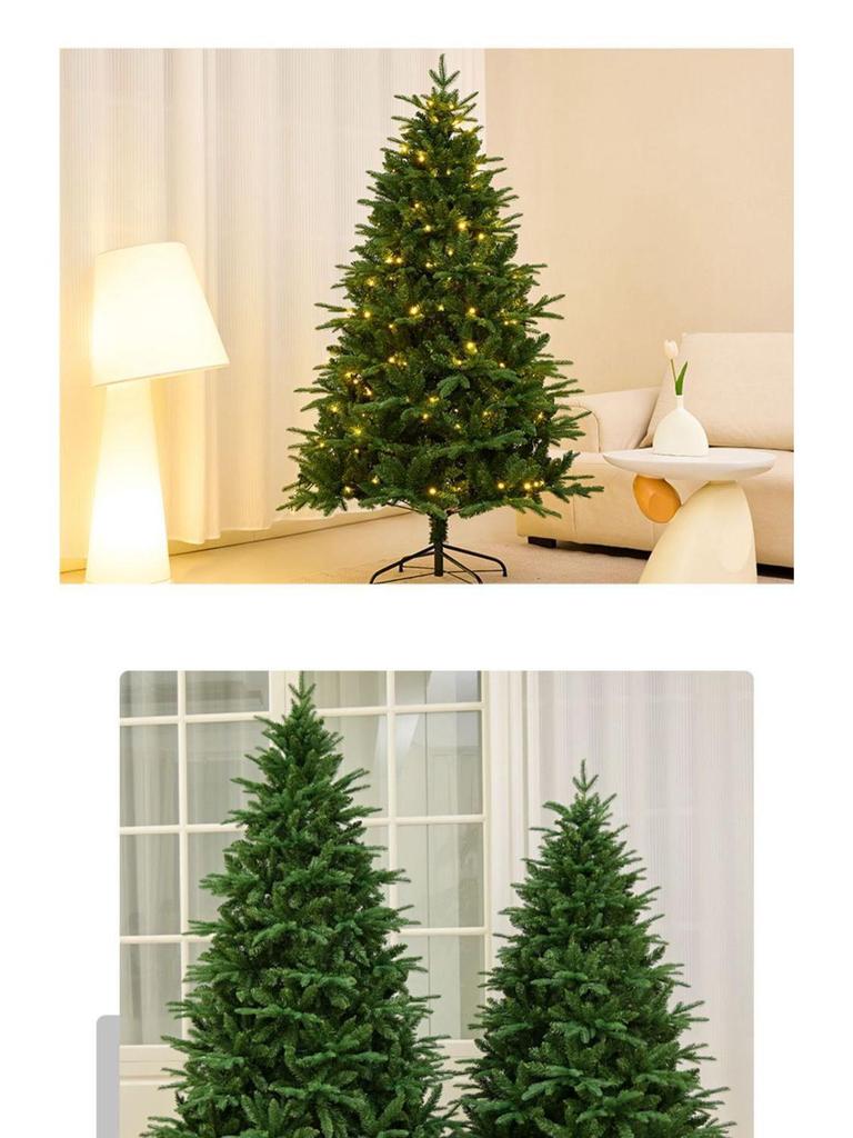 2025 High-End Luminous PE Christmas Tree: Encrypted Bare Tree for Elegant Home Decoration