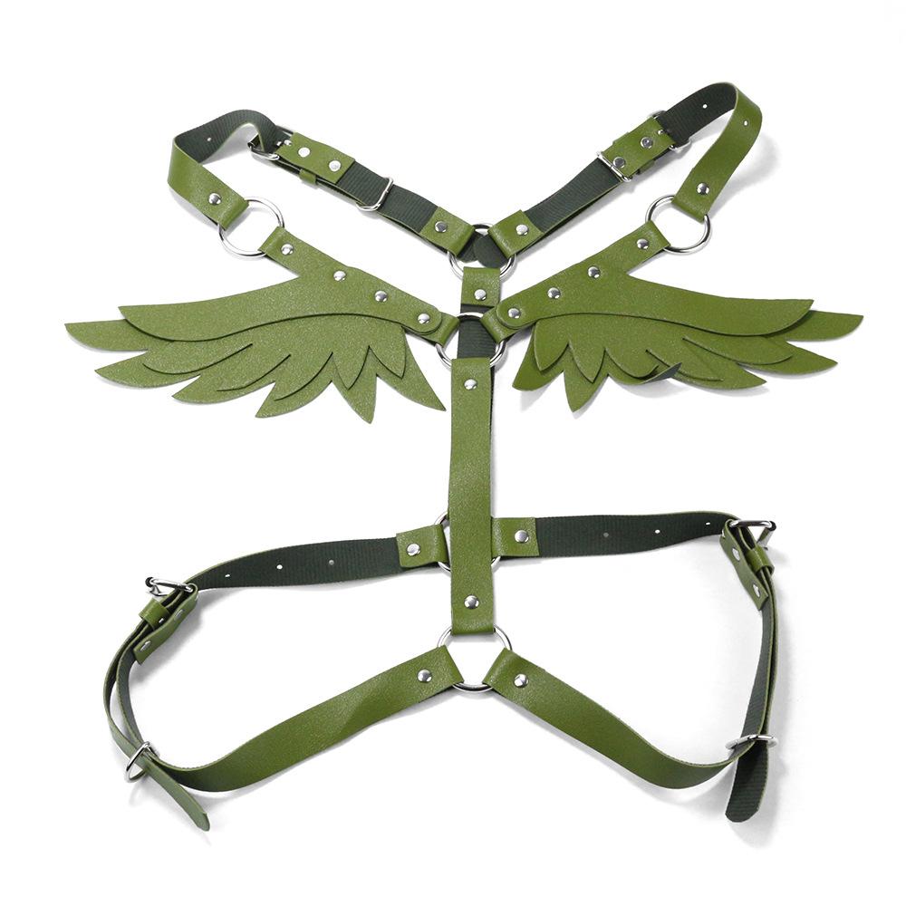 Sm Bondage Body Strap Shoulder Strap Waist Strap Women'S Cortical Angel Wings Strap Women'S Laura Strap