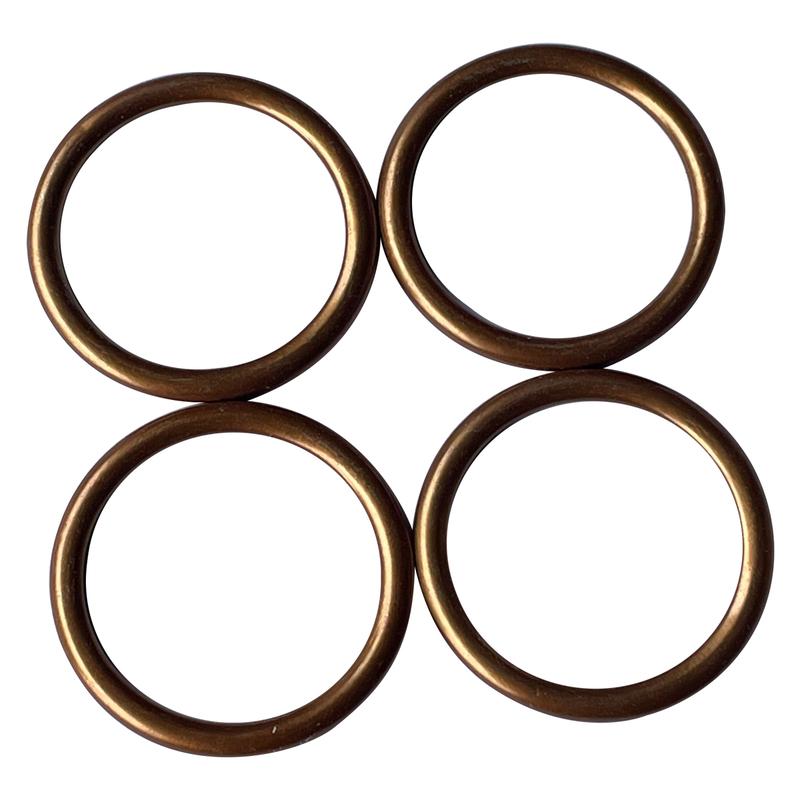 36X42X2MM Motorcycle Exhaust Pipe Gasket For Kawasaki ZX-10R ZX10R Ninja 1000 04-10 ZX-7R ZX7R Ninja ZX750 96-02 ZX7RR 96-99