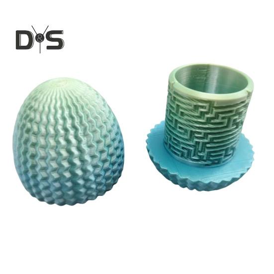 

Игрушка-лабиринт в виде яйца, напечатанная на 3D-принтере, тренировка логического мышления, координации движений рук и глаз, снятие стресса, образовательный лабиринт, ящик для хранения яиц, украшение для рабочего стола G