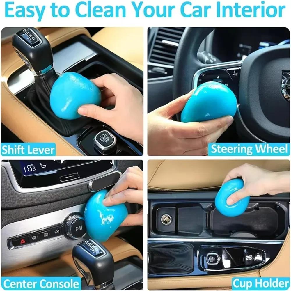 Automobile Car Cleaning Gel Slime Magic Mud Removal Tool for Air Vent Computer Keyboard Dirt Dust Cleaner