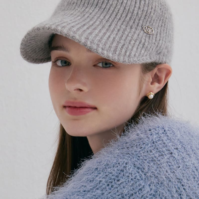 MINETI Angora Knit Ball Cap Y 12625 MTD