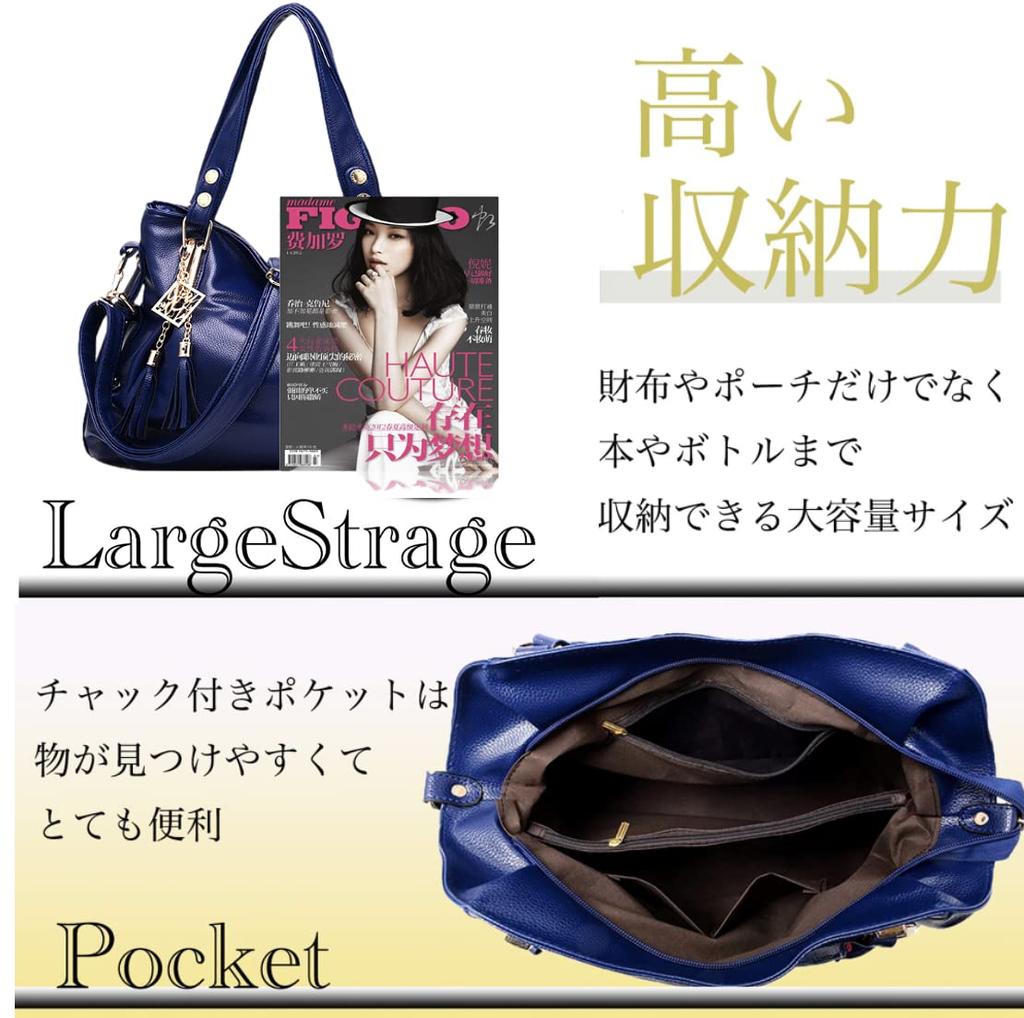 MaRowsm Damen Crossbody-Tasche mit großer Kapazität, Schwarz