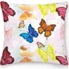 Pillow Office Sofa  Butterfly Print Double Sided  Cover Square Cushion