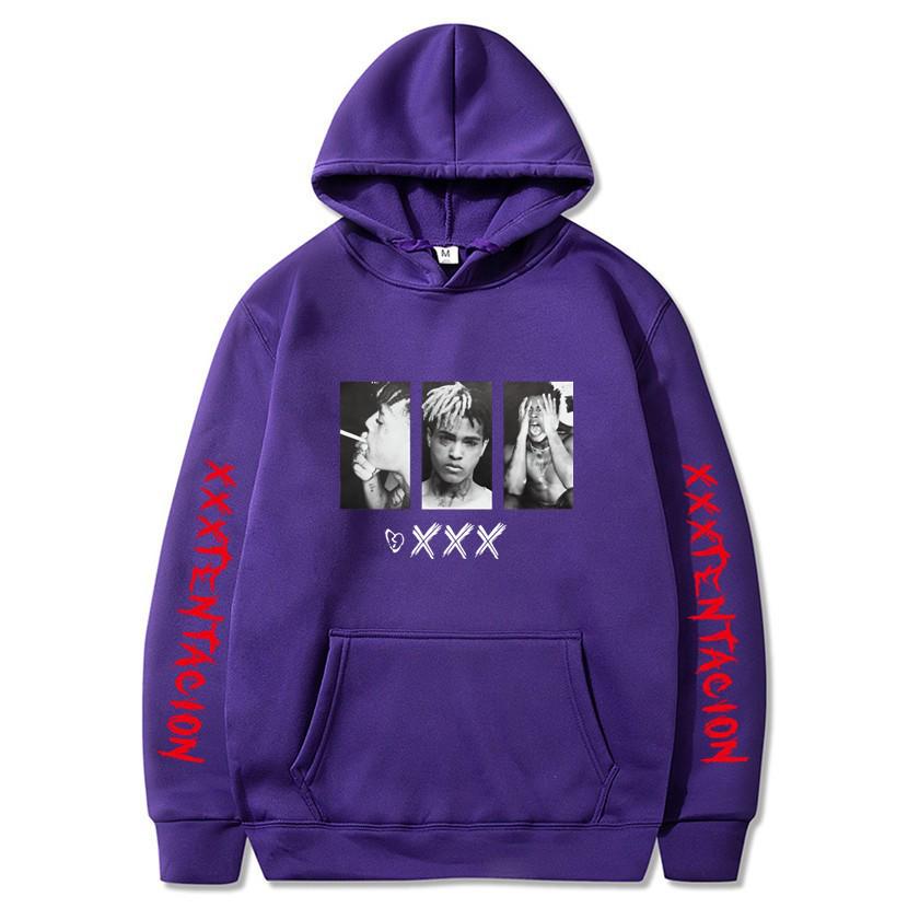 XXXTentacion Tribute Velvet Hoodie - European & American Style