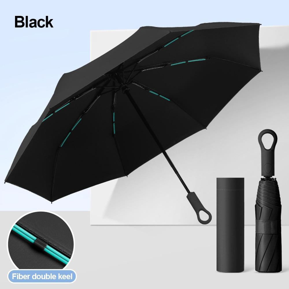 

UV Protection Travel Umbrella UPF50+ Pocket Parasol Portable Sun Shade Umbrella for Outdoor чёрный