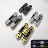 3D Adjustable Concealed Zinc Alloy Hinge for Wooden Doors