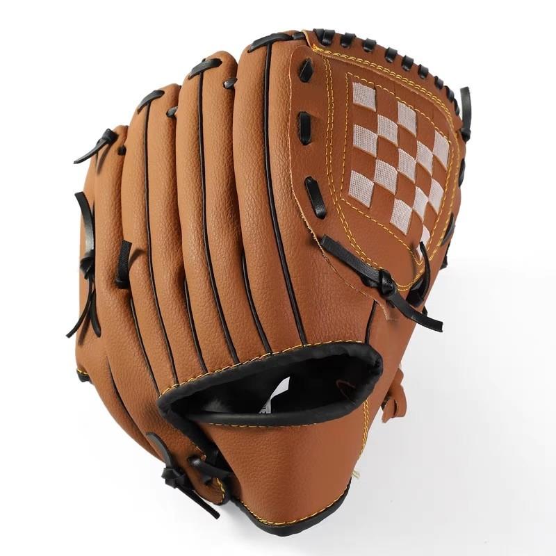 Thickened PU Baseball Softball Glove Kids Adults Training Game Team Building Infield Pitcher Use