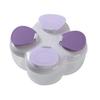 Milk Powder Box Portable Infant Milk Powder Dispenser with 4 Compartments No-Spill Kids Snack