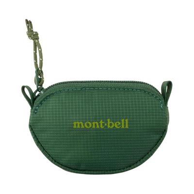 MONTBELL Lightweight Zip Design Nylon Coin Purse Unisex Couple Green