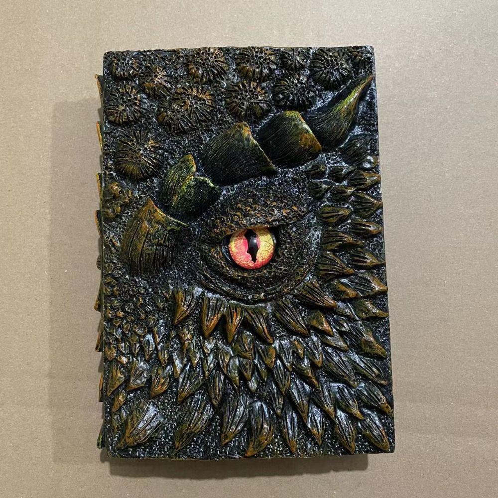 Dragon Eye Embossed Cover Notebook Mythology Style Scale Texture Notebook  Drawing Handbook