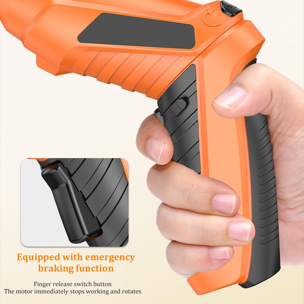 7.8V Electric Screwdriver usb Rechargeable Cordless Screwdriver Powerful Impact Wireless Screwdriver Drill Electric Screw Driver