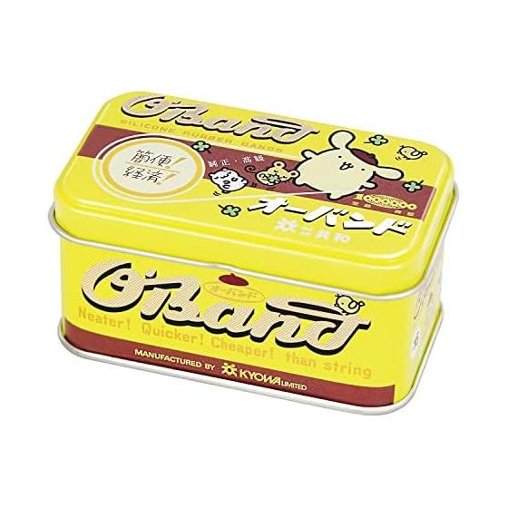 Oband Pom Pom Purin Can 30g #16 Yellow GGS-040-PN Silicone Rubber Band Kyowa Sanrio