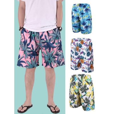 Summer Casual Shorts Men Breathable Beach Shorts Fashion Comfortable Sports Short Pants With Pockets For Surfing Beach Quick Dry Shorts Pants