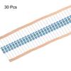 uxcell 30Pcs 150 Ohm Resistor, 1W 1% Tolerance Metal Film Resistors, Lead, 5 Bands for DIY Electronic Projects and Experiments
