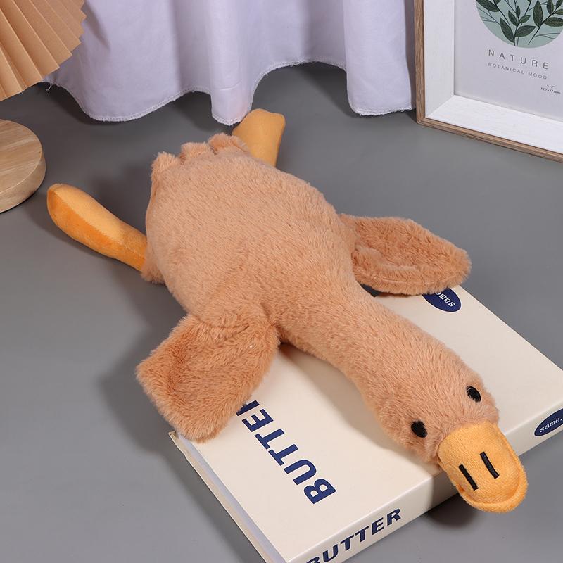 50cm Roztomilá Měkká Barevná Kachní Plyšová Hračka Pro Kočky Psy Relaxační Společník Uklidňující Úzkost Uvolnění Energie Psa Dárek Pro Domácí Mazlíčky