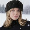 Faux Fur Lined Winter Headband Solid Color Ear Warmer with Elastic Telescopic Straps Earmuff Headscarf