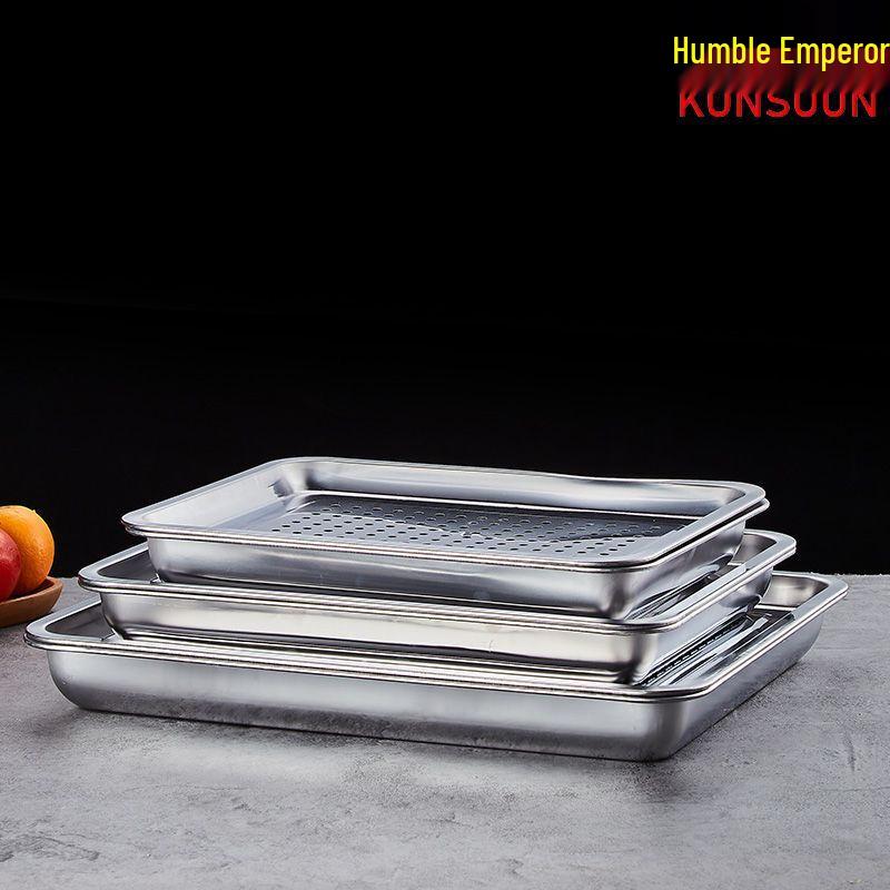 Qianxing 201 Stainless Steel Perforated Display Pan