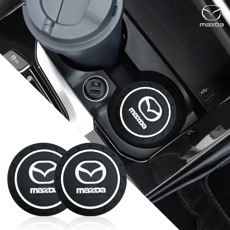 Wasserdichte Auto-Pads Wasserschalen-Schlitz Anti-Rutsch-Pads Autoteile für Mazda 3 6 Atenza Axela Demio CX3 CX5 MP MS RX8 Autozubehör