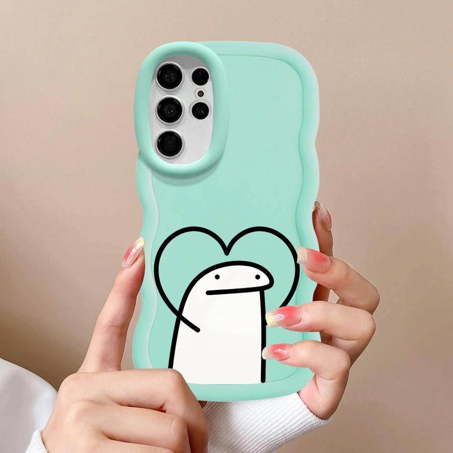 

Funny Cartoon Soft Phone Cover Case for Samsung Galaxy S24 S22 Ultra S21 A25 S20 FE A26 S25 S23 Plus A54 A55 A35 A34 A36 A24 Galaxy S22 Ultra 5G