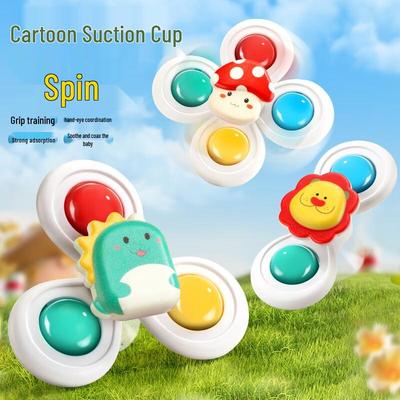 COODORA Suction Cup Spinning Rattle Toy