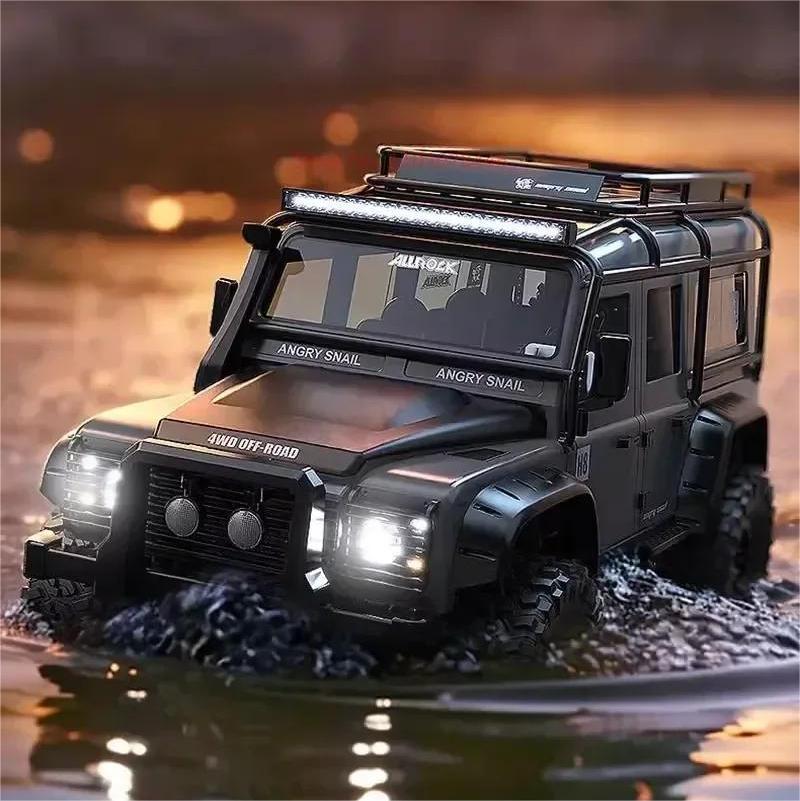 1/8 MJX H8H/ H8H+ V2 Off Road Rc Car Brushless Climbing Vehicle With Light Differential Lock 8CH Simulation APP RC car