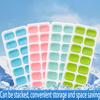 Silicone 14 Boxes To Do Ice Mold, Summer Home Ice Tray Durable Non-toxic, with Covered Ice Manufacturing Kitchen Accessories