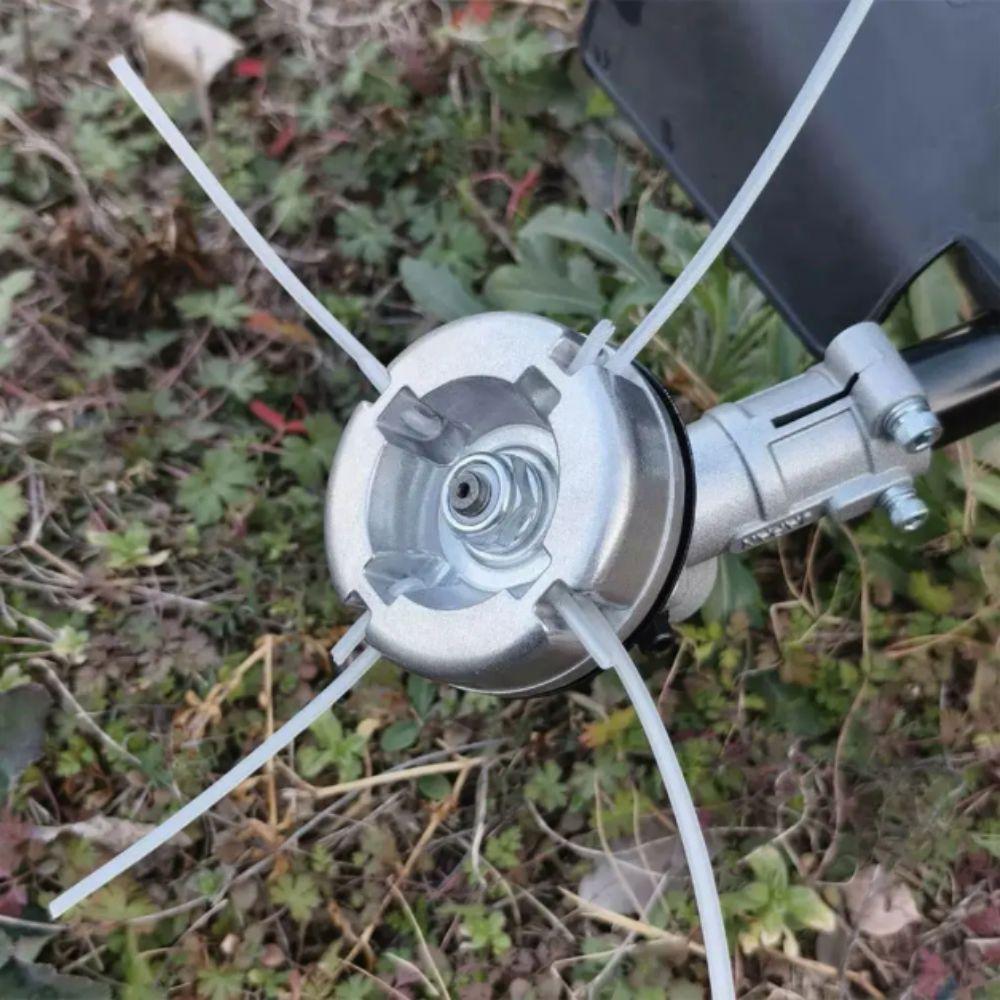 Nylon Steel Line Aluminum Zinc Zinc Alloy Head Aluminum Zinc Zinc Alloy Base Trimmer Replacement Head Grass Trimming