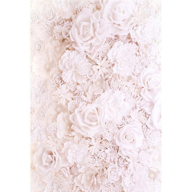 5x7ft Vinyl Baby Flower Wall Backdrop Photography Background Studio Photo Props 