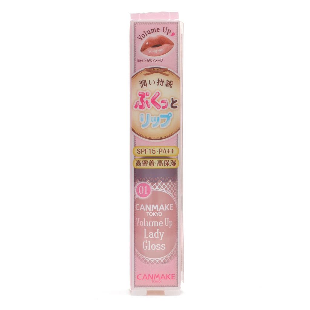 Canmake Volume Up Lady Gloss 01 Roz Perlat 5ml