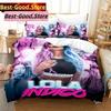 3D Singer L-Lola Fashion Índigo Bedding Set Duvet Cover Full Queen King Size Pillowcase Printed Aldult Kid Bedroom Single Twin