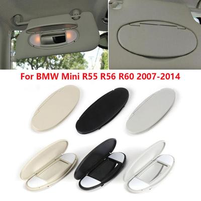 Auto Dach Sonnenblende Sonnenblende Für BMW Mini Cooper R55 R56 R60 2007-2014 Make-Up Spiegel Glas Abdeckung Licht Lampe kappe Deckel B7D7