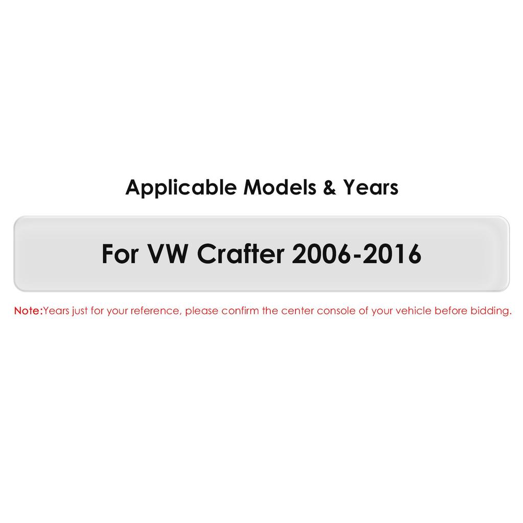 Ossuret Car radio for Benz Sprinter Volkswagen Crafter 2006 - 2016 Wireless Carplay Android Auto multimedia GPS Autoradio 360 Cam SWC BT