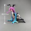 Hot Ngnl Schwi Dola Bunny Girl Version Anime Figurine Real Stockings Phone Stand Desktop Decor Model Collectible Gift For Fans