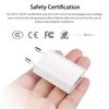 High Quality European EU Plug USB AC Travel Wall Charging Charger Power Adapter For Apple iPhone X 9 8 7 6 6S 5 5S 4 4S 3GS