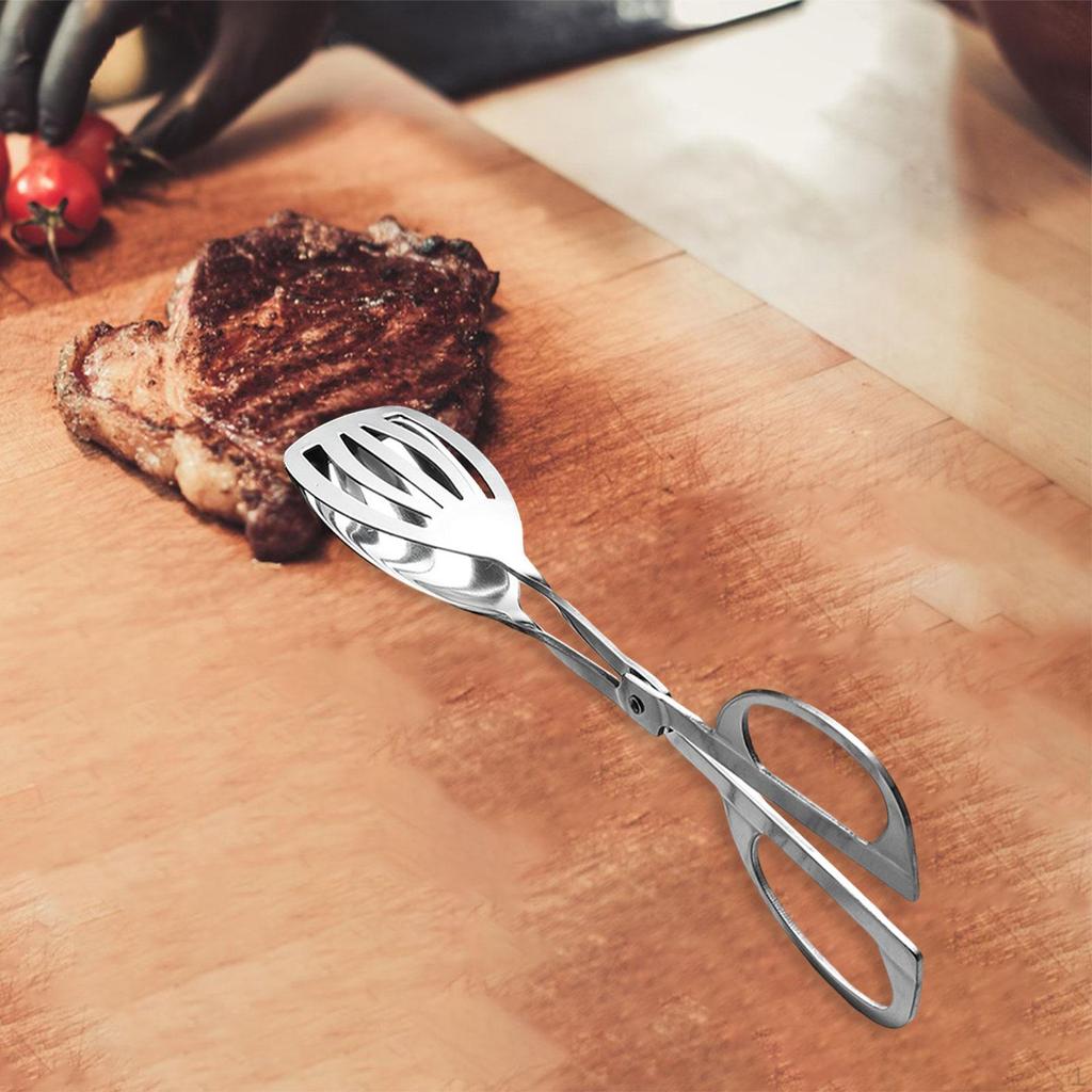 Stainless Steel Food Tongs for Cooking and Serving